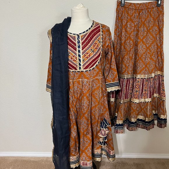 pakistani indian shalwaar kameez desi outfit, indian outfit south asian outfit - Picture 2 of 8